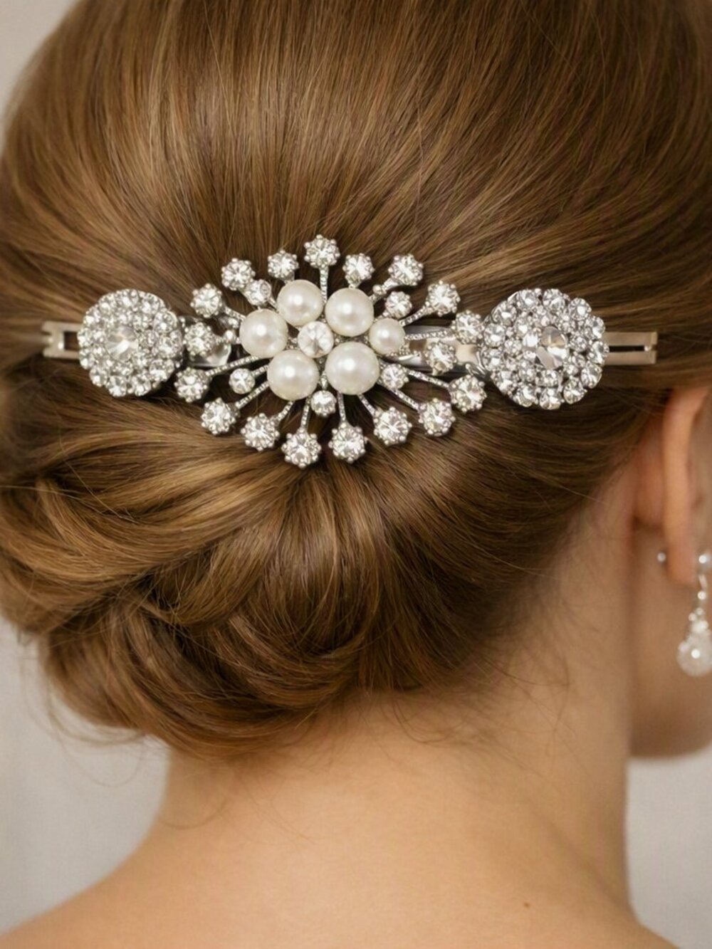 Beautiful set of 3 elegant hair accessories - Picture 6 of 8